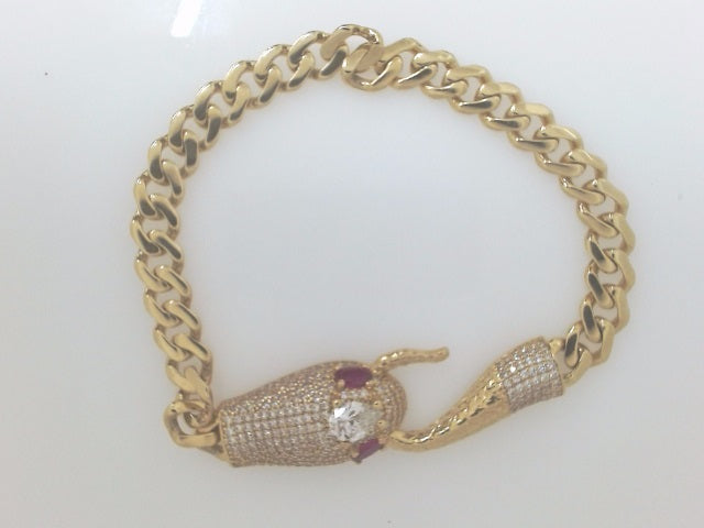 14k Yellow Gold Women's Bracelet 15.9g