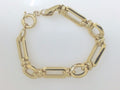 14k Yellow Gold Women's Bracelet 8.2g