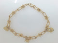14k Yellow Gold Women's Bracelet 9.8g
