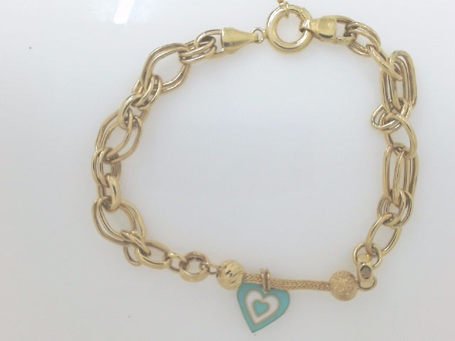 14k Yellow Gold Women's Bracelet 6.6g