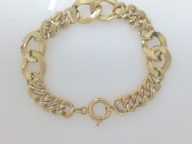 14k Yellow Gold Women's Bracelet 8.1g