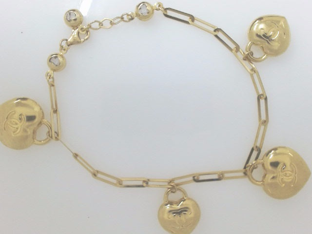 14k Yellow Gold Women's Bracelet 8.2g