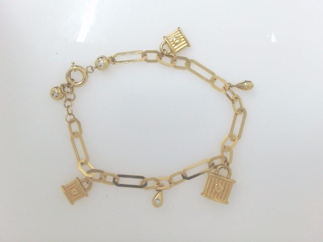 14k Yellow Gold Women's Bracelet 7.1g
