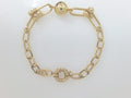 14k Yellow Gold Women's Bracelet 4.6g
