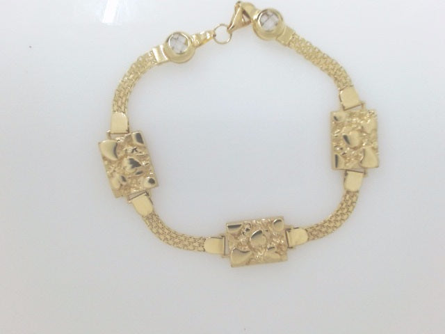14k Yellow Gold Women's Bracelet 6.9g