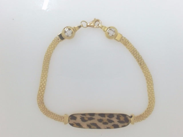 14k Yellow Gold Women's Bracelet 4.2g