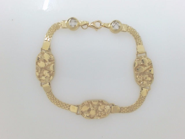 14k Yellow Gold Women's Bracelet 6.9g