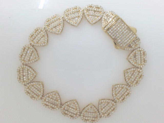 14k Yellow Gold Women's Bracelet 21.9g