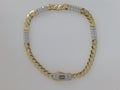 14k Yellow Gold Women's Monaco Breacelet 7g