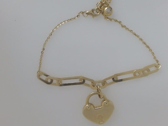 14k Yellow Gold Women's Bracelet 4.3g