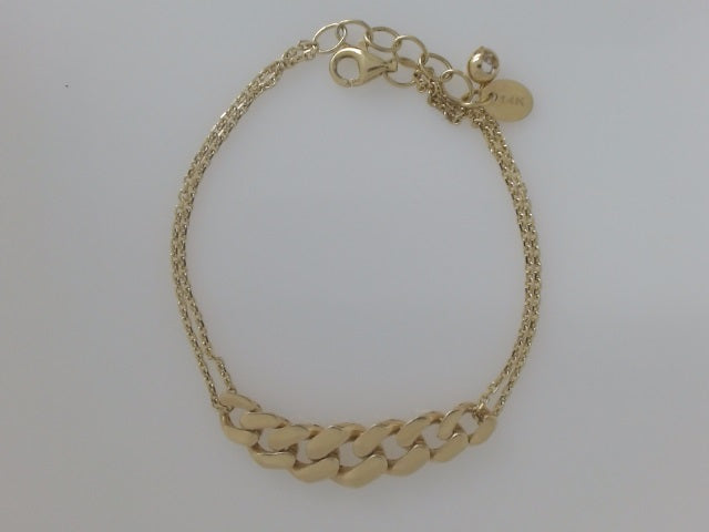 14k Yellow Gold Women's Bracelet 6.3g