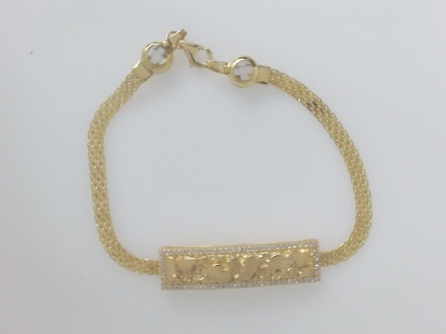 14k Yellow Gold Women's Bracelet 5.9g