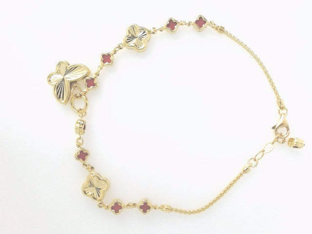 14k Yellow Gold Women's Bracelet 4.8g