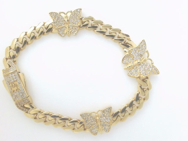 14k Yellow Gold Women's Bracelet 18.9g