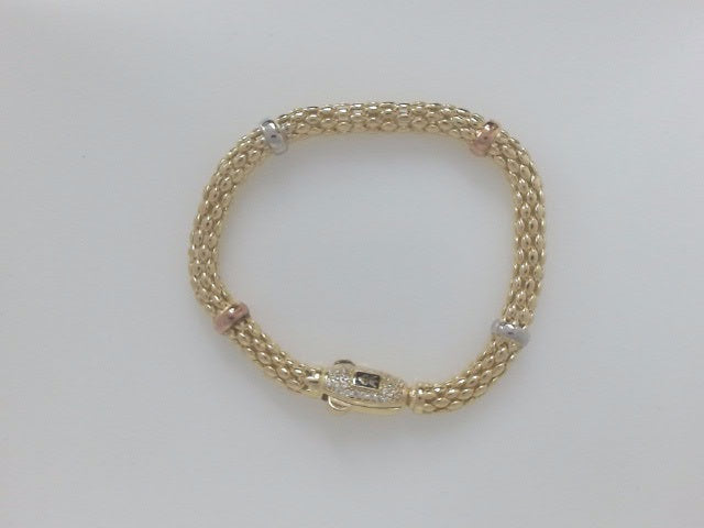 14k Yellow Gold Women's Bracelet 15.4g