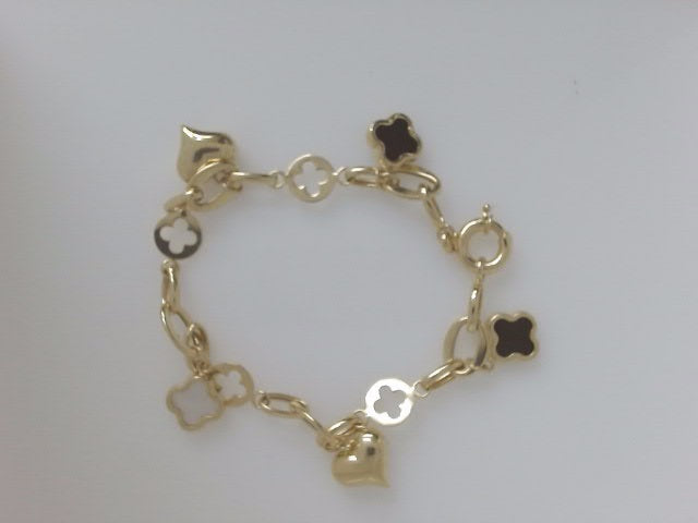 14k Yellow Gold Women's Bracelet 8.8g