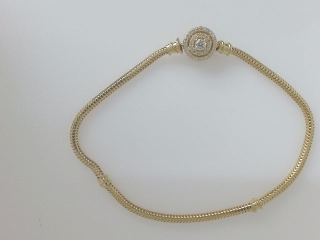 14k Yellow Gold Women's Bracelet 7.6g