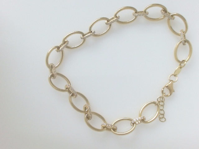 14k Yellow Gold Women's Bracelet 5.9g