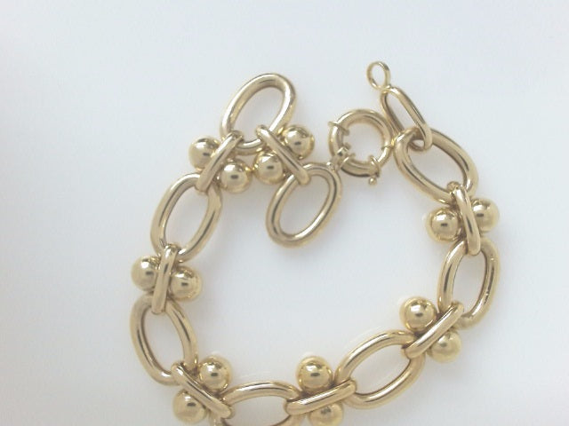 14k Yellow Gold Women's Bracelet 10g