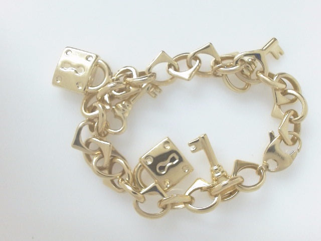 14k Yellow Gold Women's Bracelet 13.5g