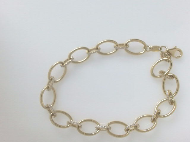 14k Yellow Gold Women's Bracelet 5.8g