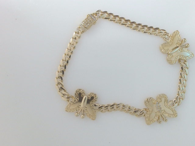 14k Yellow Gold Women's Bracelet 8.1g