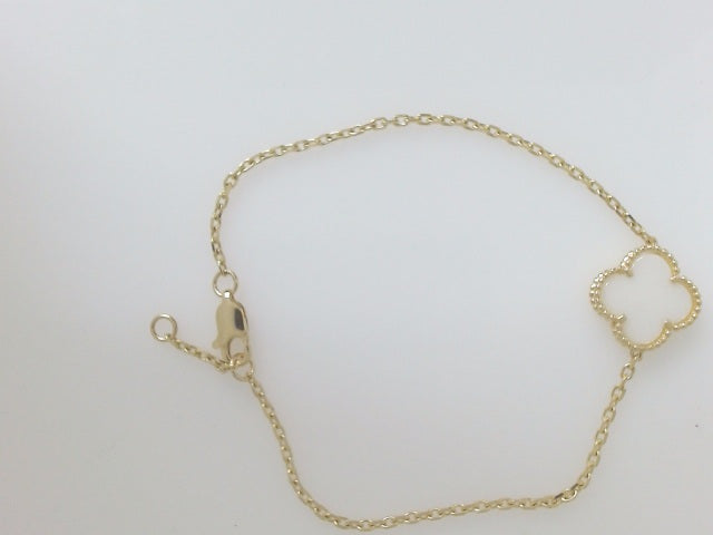 14k Yellow Gold Women's Bracelet 3.7g