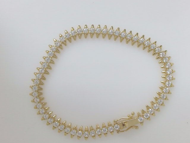 14k Yellow Gold Women's Bracelet 9.3g