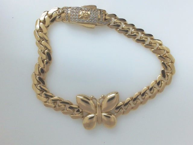 14k Yellow Gold Women's Bracelet 13.7g