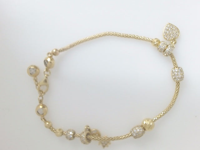 14k Yellow Gold Women's Bracelet 8g