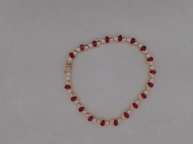 14k Yellow Gold Women's Bracelet 11.5g