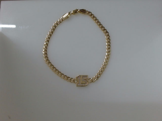 14k Yellow Gold Women's Bracelet 6g