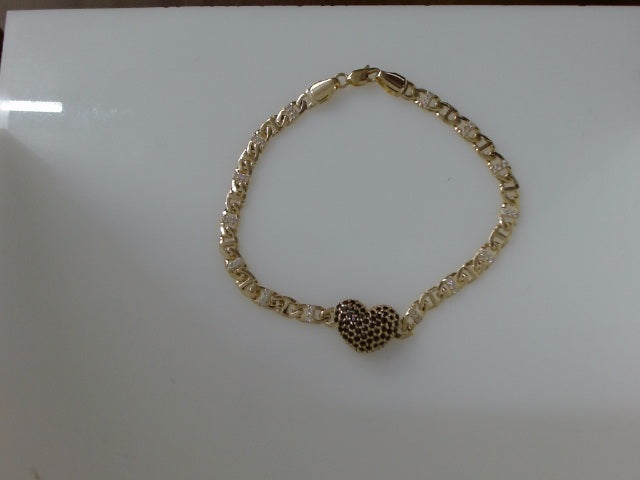 14k Yellow Gold Women's Bracelet 6.8g