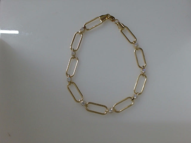 14k Yellow Gold Women's Bracelet 7.5g