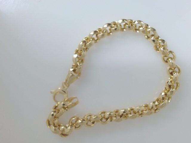 14k Yellow Gold Women's Bracelet 6.9g