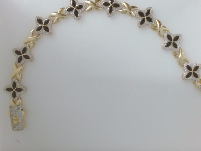 14k Yellow Gold Women's Bracelet 16.7g