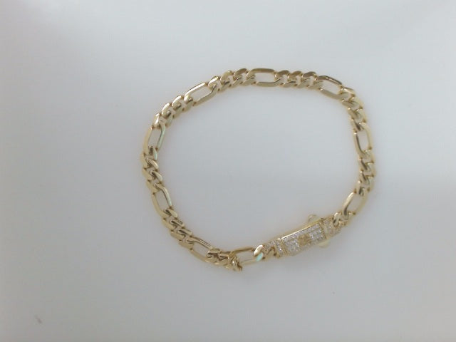 14k Yellow Gold Women's Bracelet 9.1g