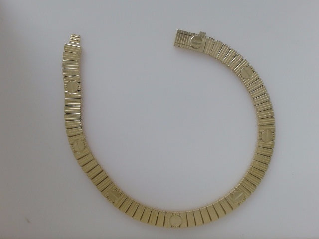 14k Yellow Gold Women's Bracelet 13.6g