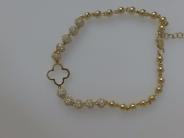 14k Yellow Gold Women's Bracelet 10.3g