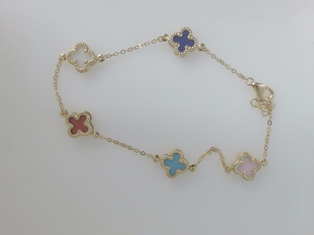 14k Yellow Gold Women's Bracelet 4.2g