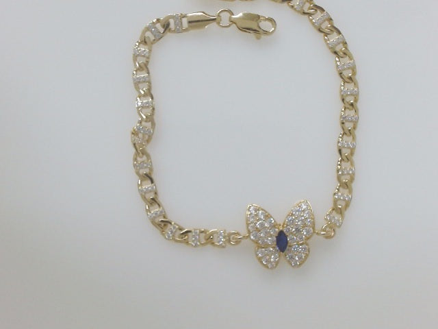 14k Yellow Gold Women's Bracelet 7.8g