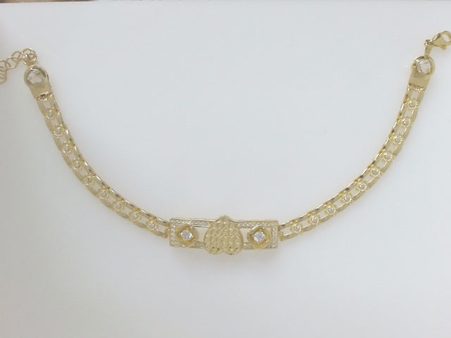 14k Yellow Gold Women's Bracelet 9.1g