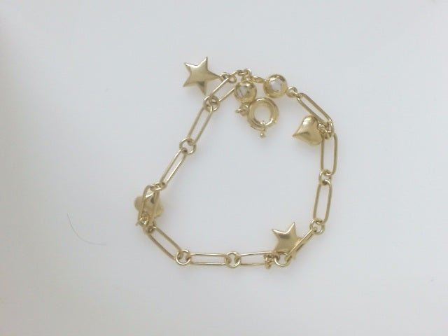 14k Yellow Gold Women's Bracelet 5.6g