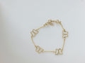14k Yellow Gold Women's Bracelet 3.5g