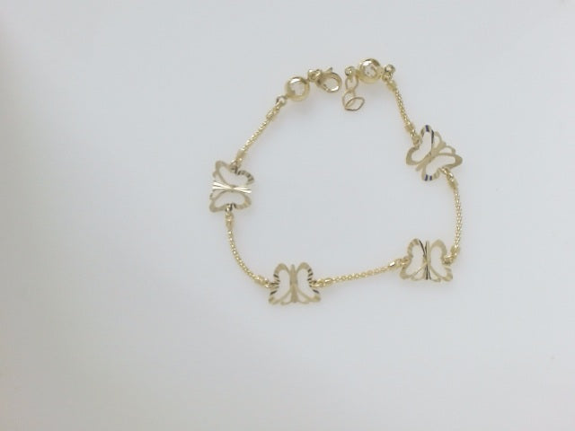 14k Yellow Gold Women's Bracelet 3.6g