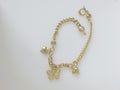 14k Yellow Gold Women's Bracelet 7.6g