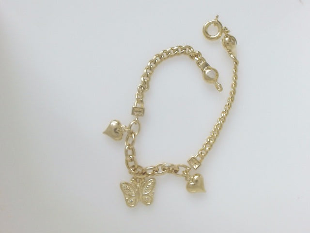 14k Yellow Gold Women's Bracelet 7.6g