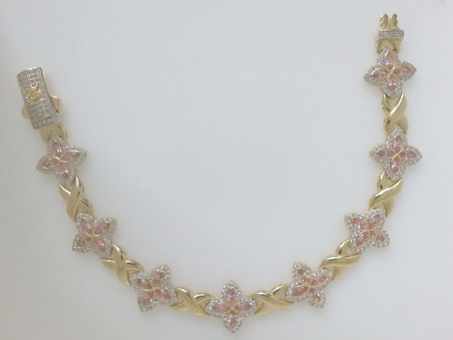 14k Yellow Gold Women's Bracelet 17.7g