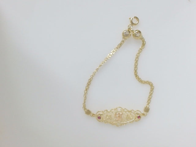 14k Yellow Gold Women's Bracelet 4.8g