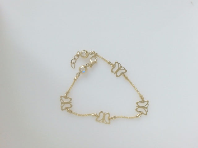 14k Yellow Gold Women's Bracelet 3.3g